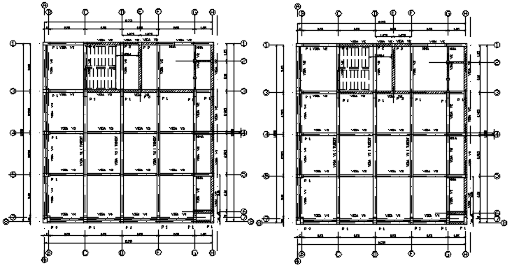 Autocad drawing of institute layout - Cadbull