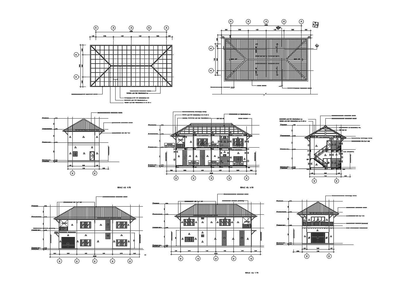 Roof Section Design Autocad Drawing Cadbull – Winder Folks