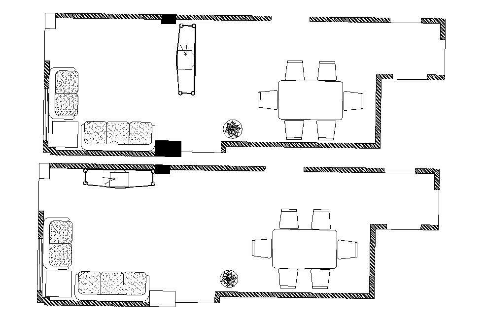 Living Room Plan In AutoCAD File Cadbull   Autocad Drawing Of The Living Room  Sat Apr 2019 10 34 01 