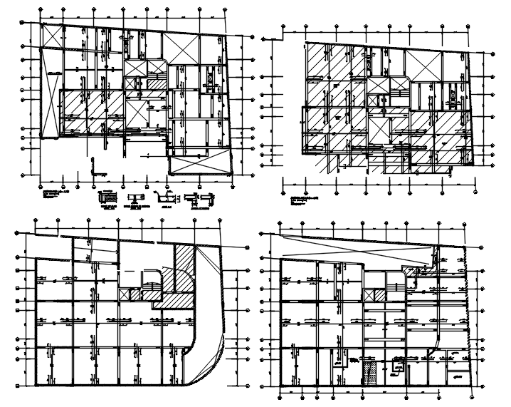 Autocad Drawing Of The Residential House - Cadbull