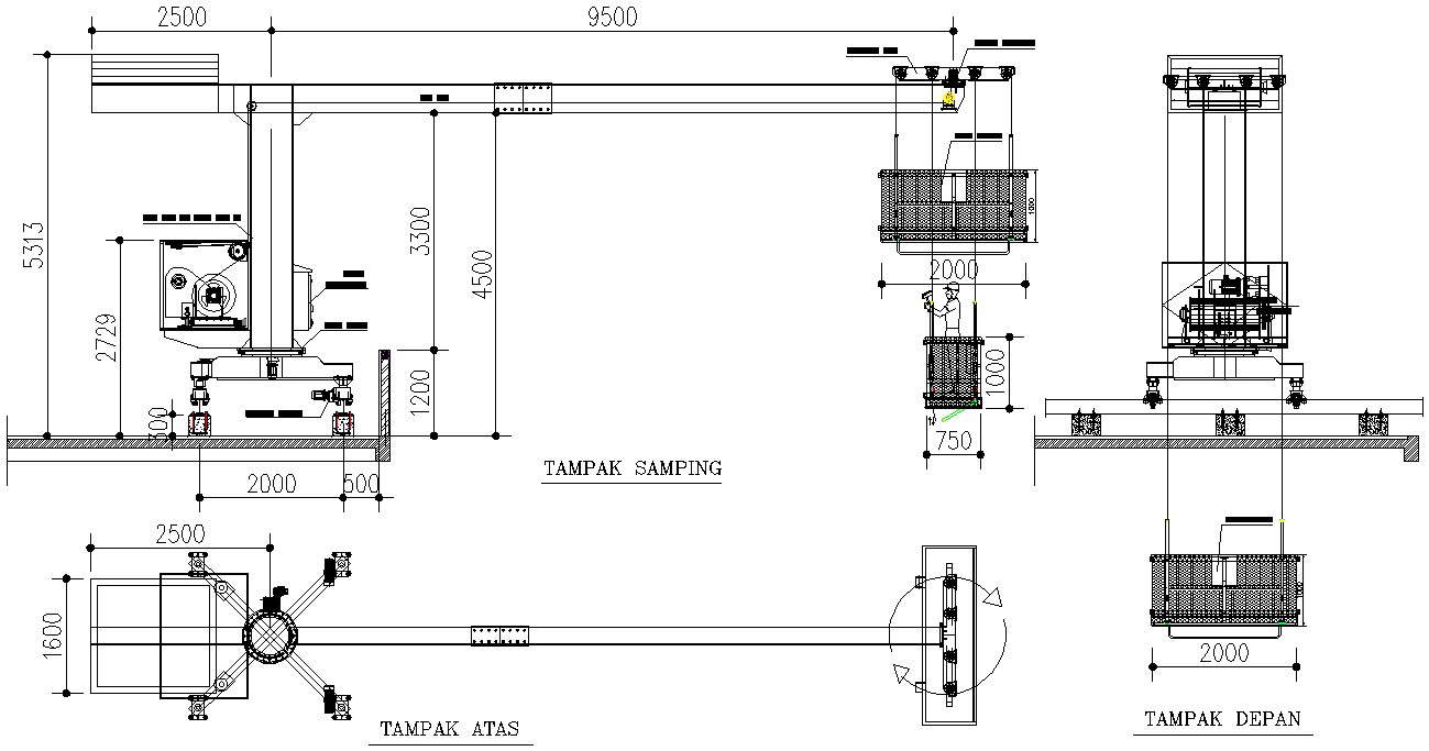 Autocad Tutorial Gambar Tampak Potongan Bangunan Riset