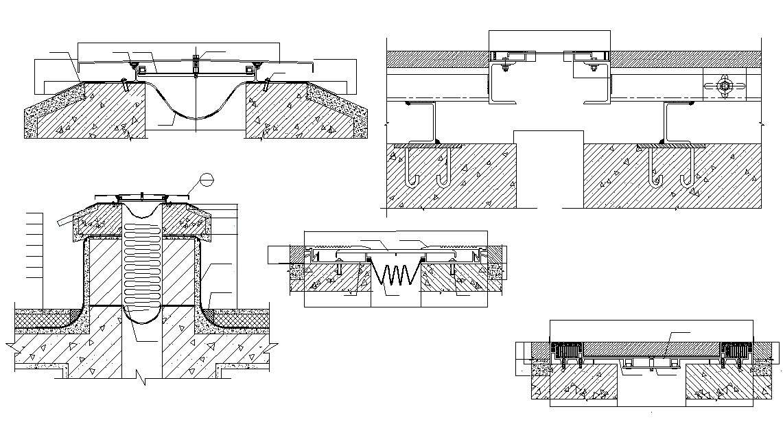  Automatic  Sliding  Door  Section CAD  Drawing Cadbull
