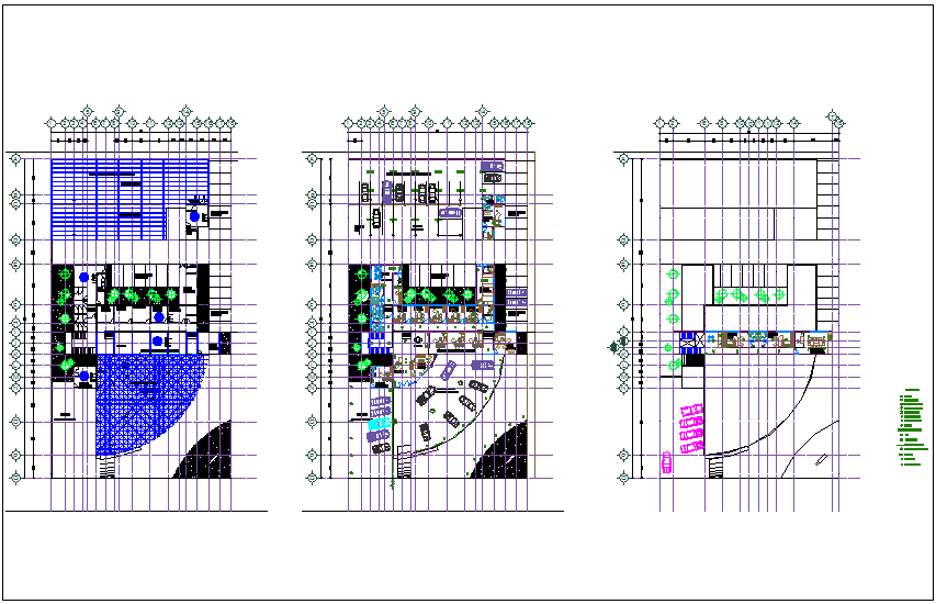 Automobile Agency With Showroom Floor Plan View Dwg File - Cadbull