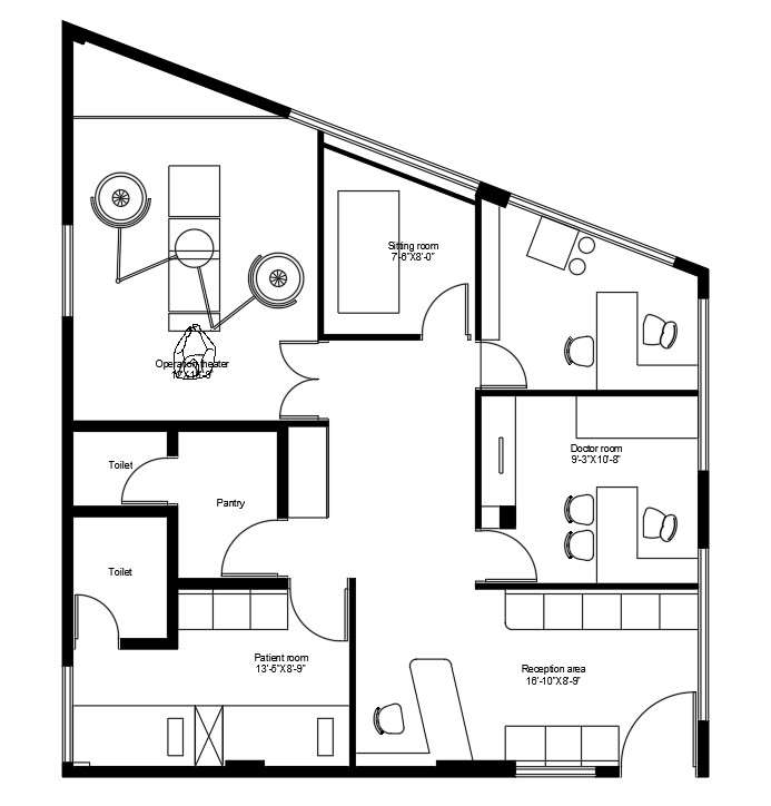 Doylestown Hospital Floor Plan