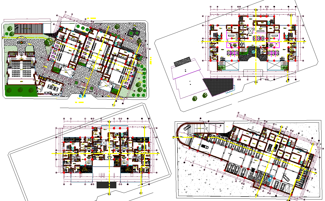 Bank Building Plan Layout View Detail Dwg File Cadbull bank-building-plan-layout-view-detail-dwg-file-cadbull