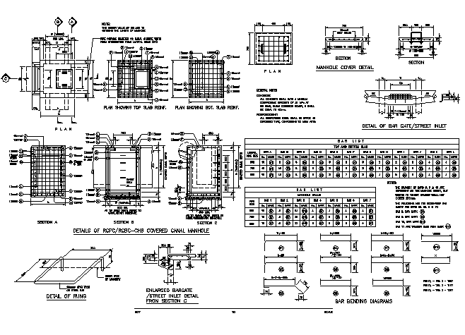 Bar Bending Diagram Detail Dwg File - Cadbull