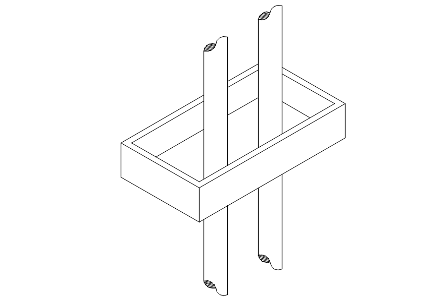 Bar grating design in detail AutoCAD drawing, dwg file, CAD file - Cadbull