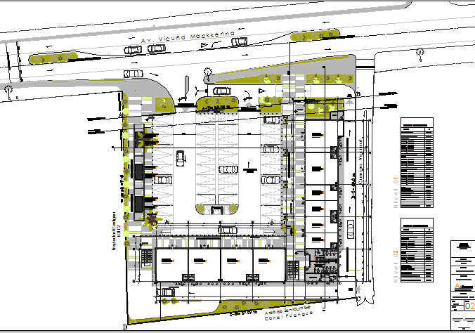 Basement ground floor layout plan details of shopping mall dwg file ...