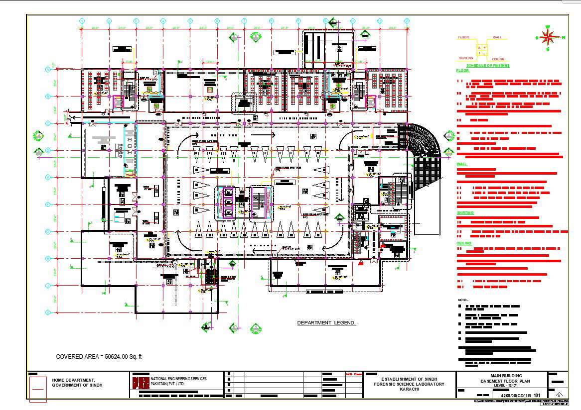 Basement Car Parking Floor Plan Details Dwg File - Cadbull