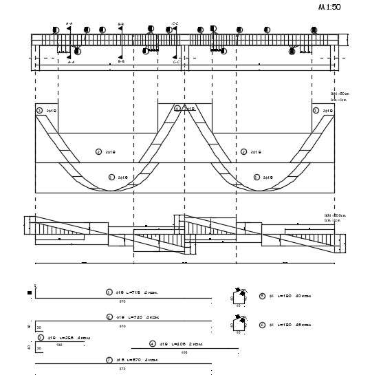 Beam Section CAD Drawing Free Download DWG File - Cadbull