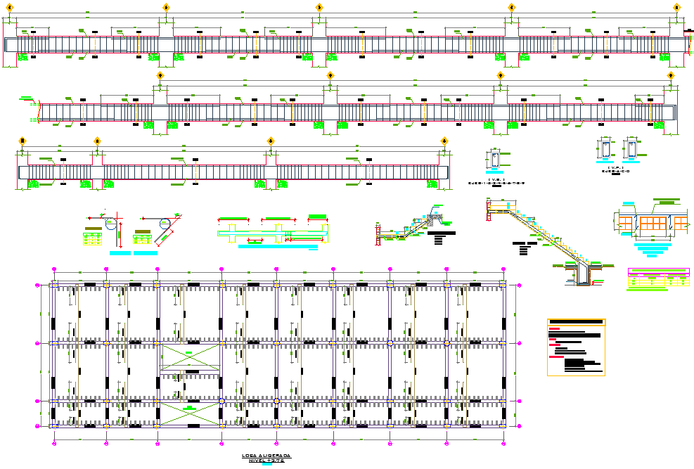 beam-plan-and-section-house-layout-file-cadbull