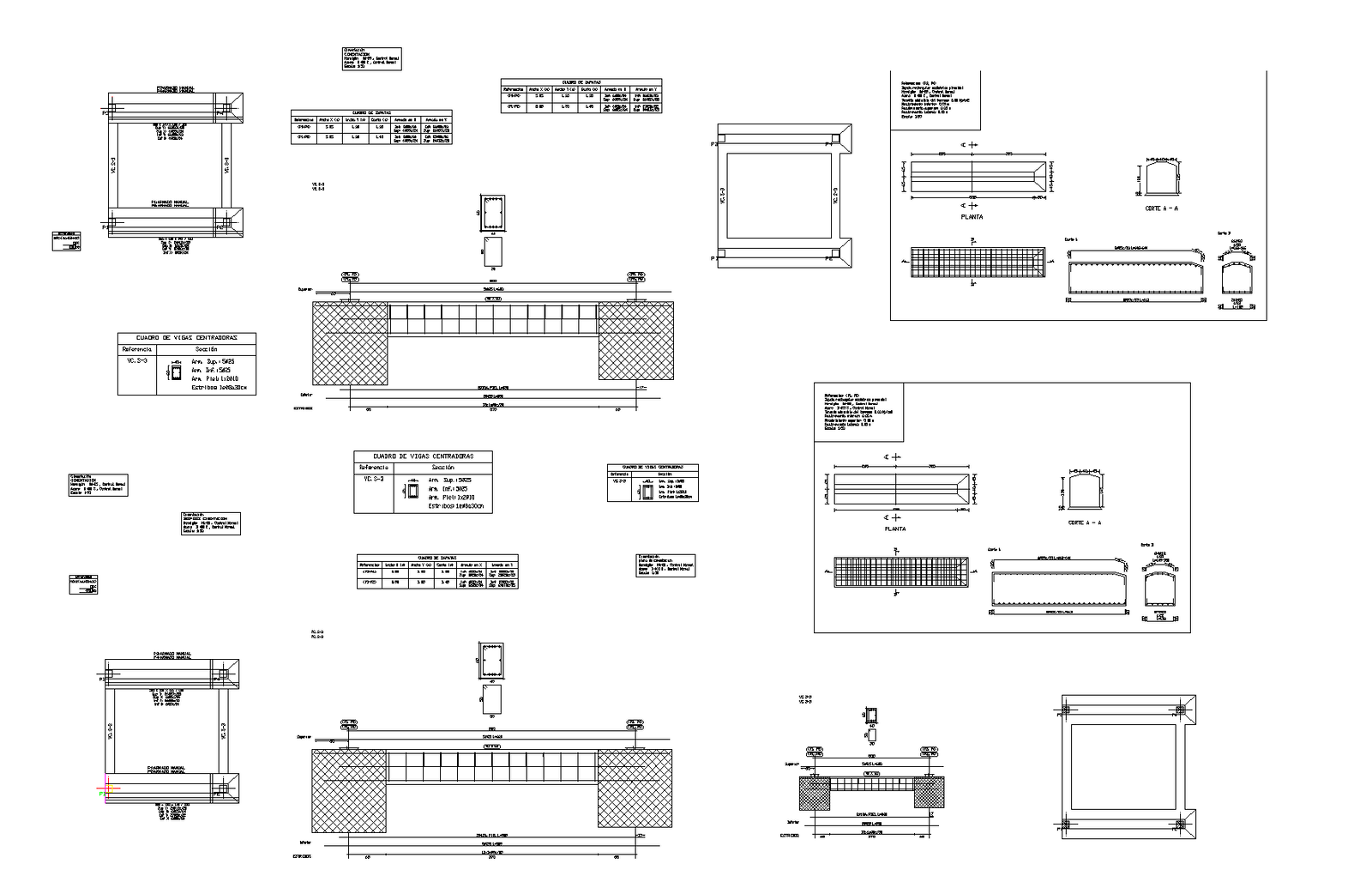 Beam plan detail dwg file. - Cadbull