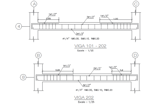 Beam Reinforcement Details Dwg Beam Detail Dwg Cadbul 0880