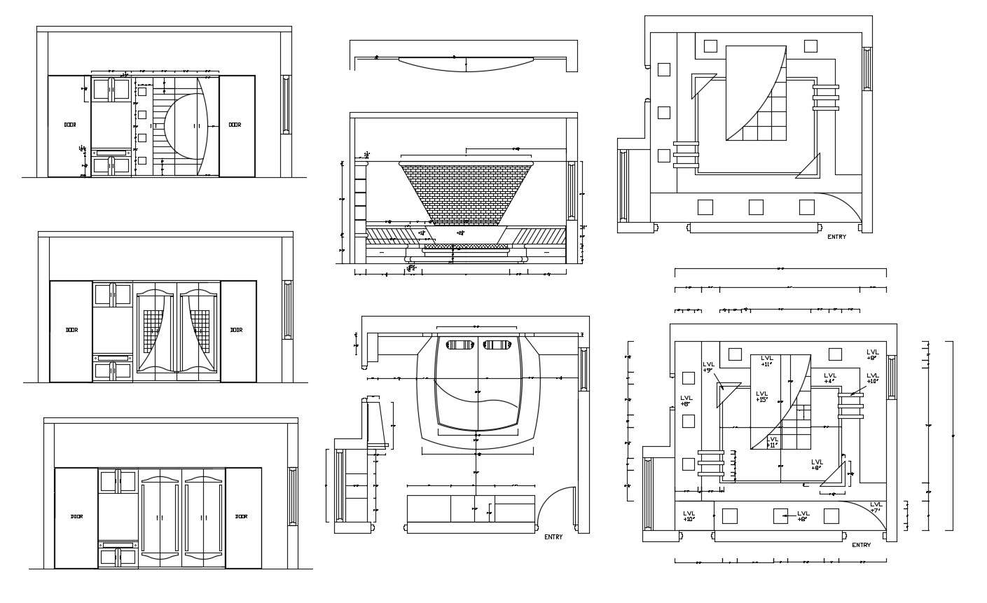 Bedroom Layout With Elevations In Dwg File Cadbull