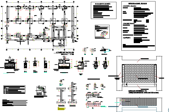 Big construction project detail - Cadbull