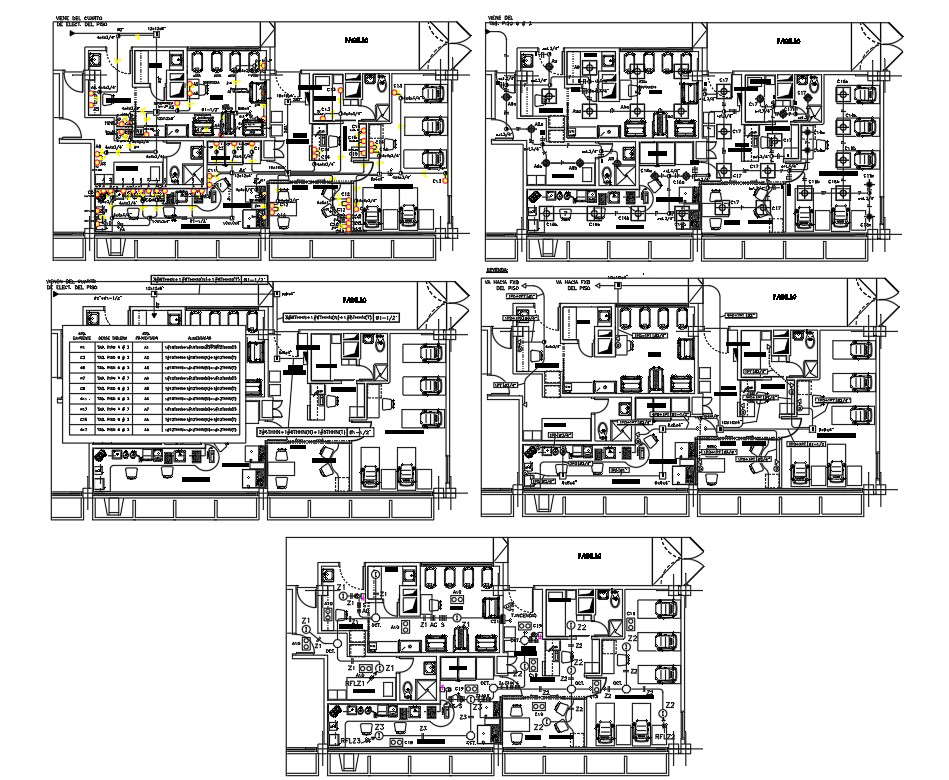 Blood Banking Layout Furniture Plan With DWG File - Cadbull