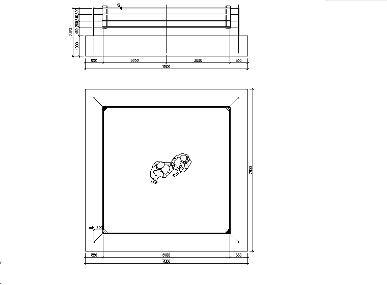 Boxing Ring Dimensions Drawings | vlr.eng.br