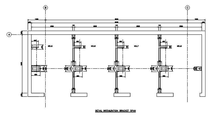 Span Symbol Free Cad Blocks In Dwg File Format Images