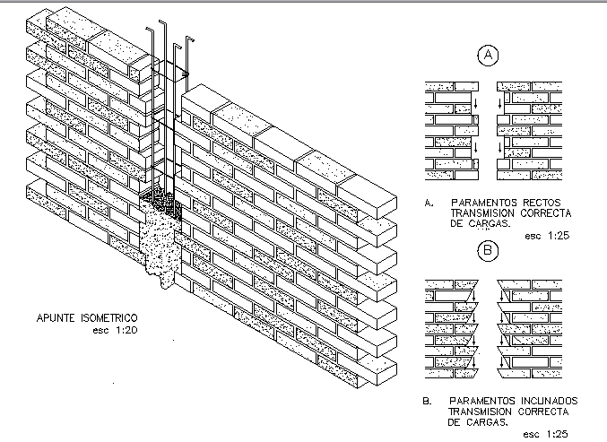 Brick Wall Construction Details Dwg File Cadbull - Brick Wall Construction Details