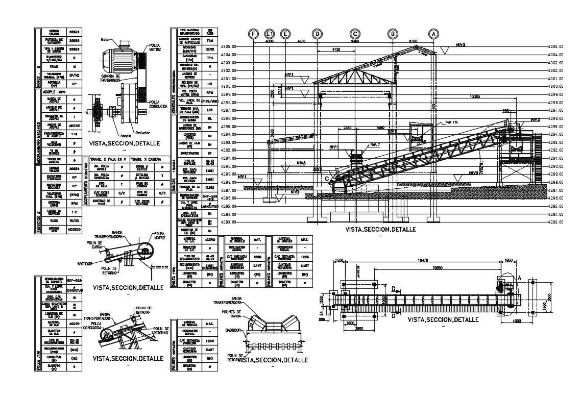 Bridge Section Plan And Construction Cad Drawing Details Dwg File