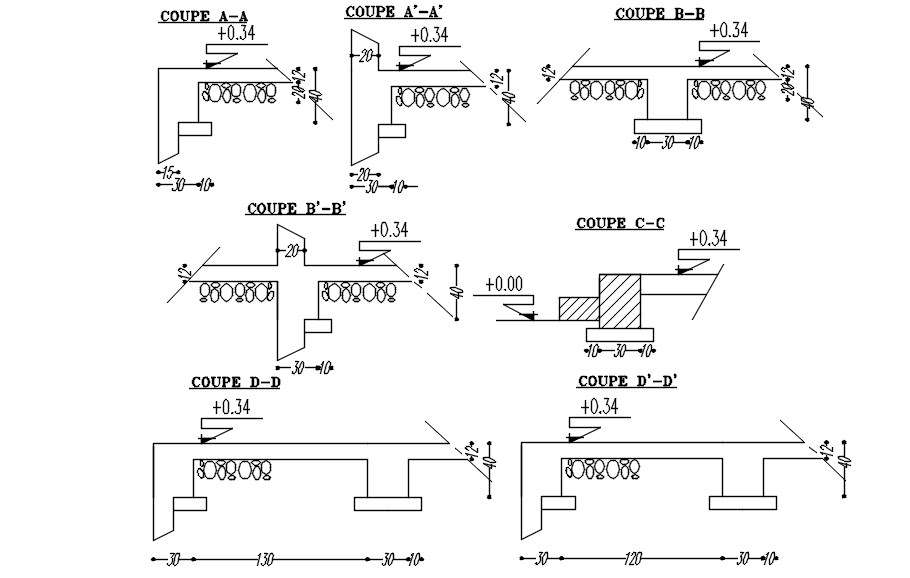 Bridge Abutment Wall Plan 2d Design Dwg Download Cadbull 5191