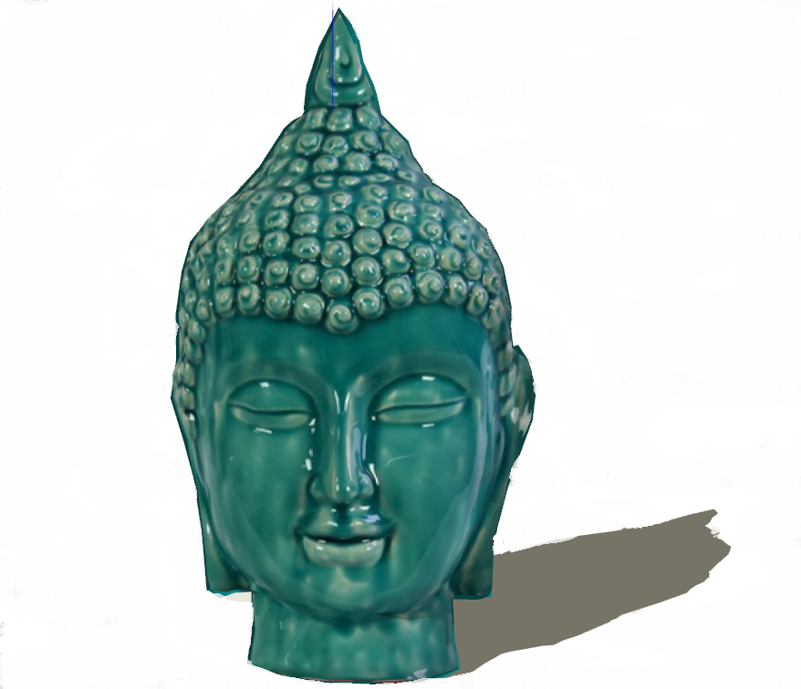 Buddha statue 3d view skp file - Cadbull