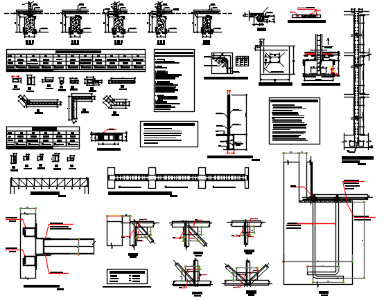 Building Construction detail dwg file - Cadbull