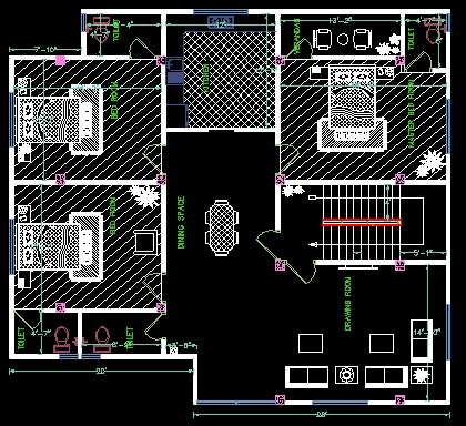 Building Plan - Cadbull