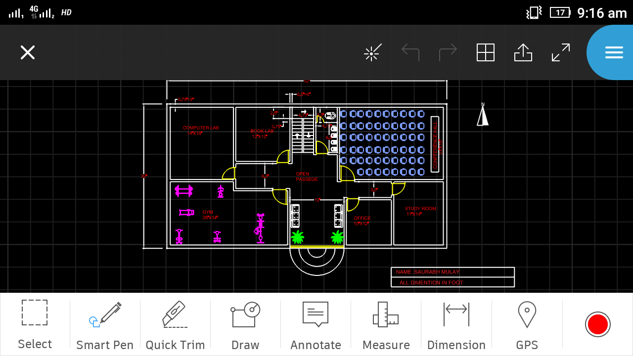 Building Design - Cadbull