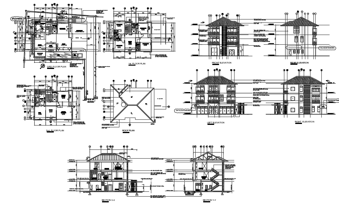 Bungalow 3storey - Cadbull