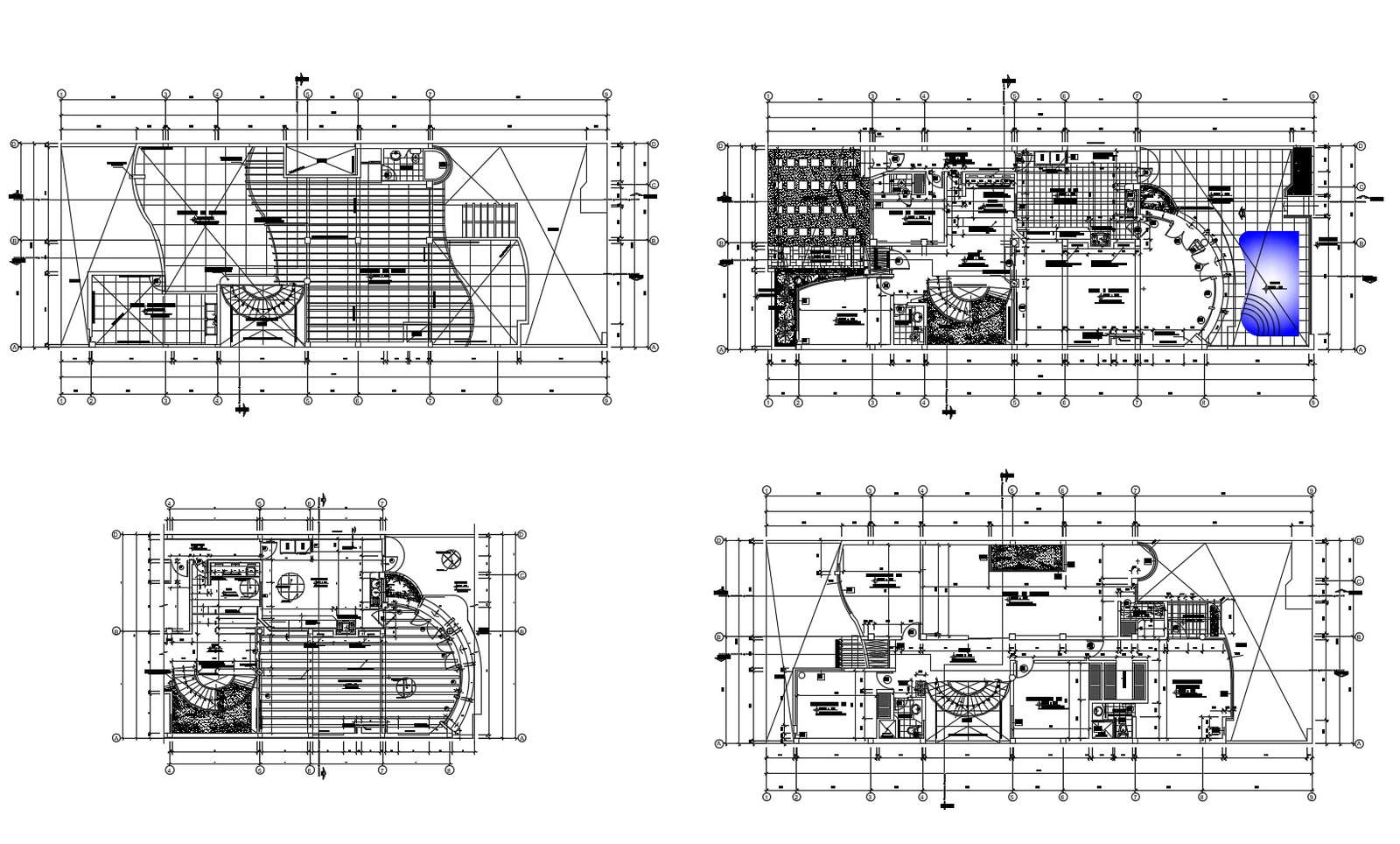 Bungalow Plan 2680mtr X 1000mtr With Detail Dimension In Dwg File 