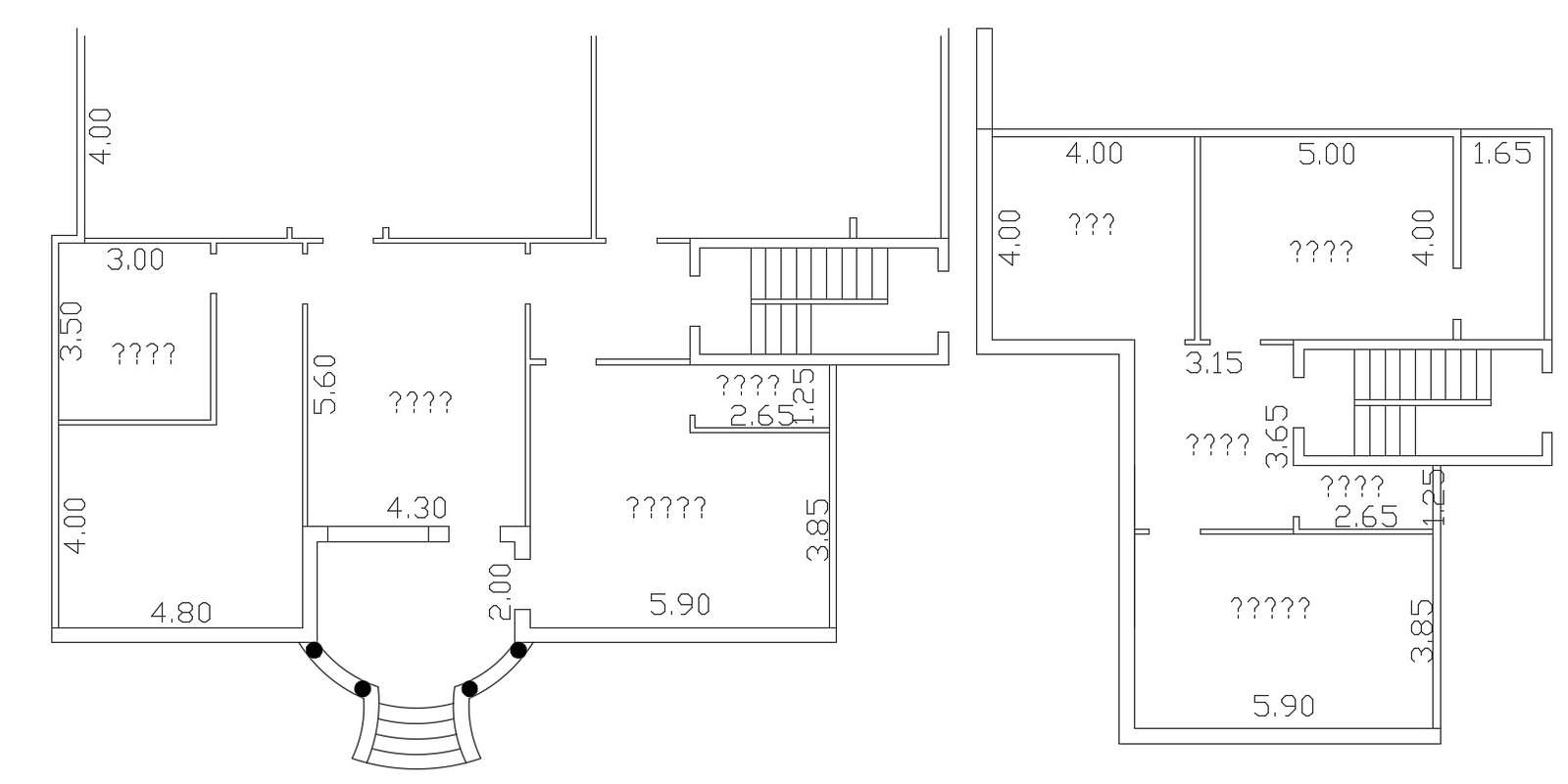 Bungalow Ground Floor And First Floor Plan Cad File - Cadbull