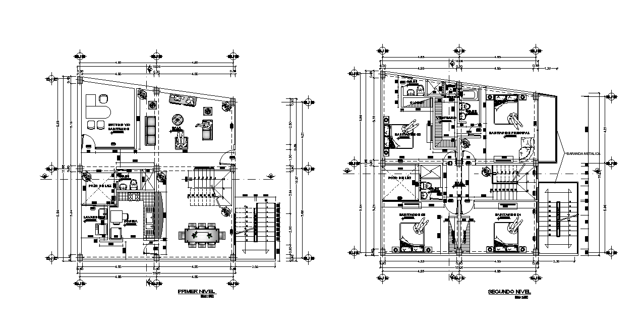 Bungalow detail floor plan drawing provided in this AutoCAD file ...