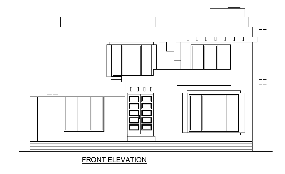 Bungalow section detail provided in this cad drawing file. Download ...