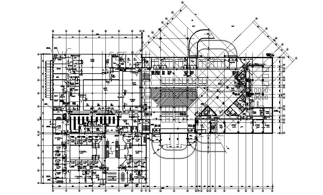 CAD Commerce Building Design File - Cadbull