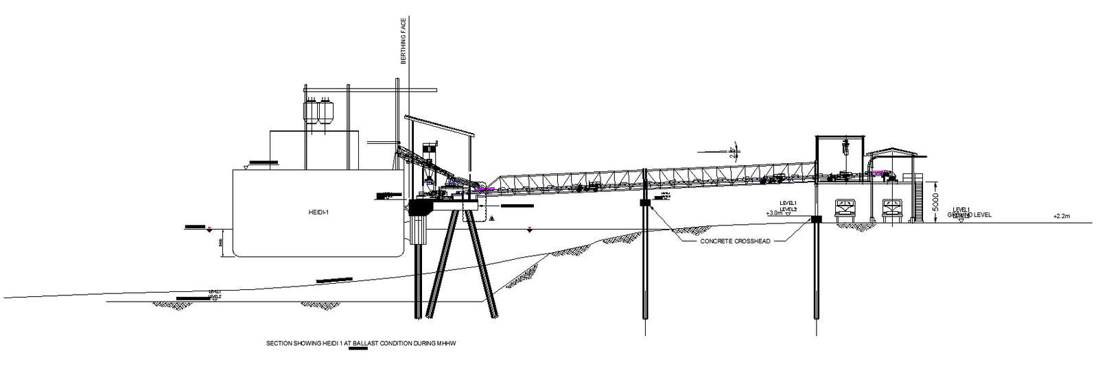 CAD 2D DWG Drawing file of the typical Heidi section details.Download ...