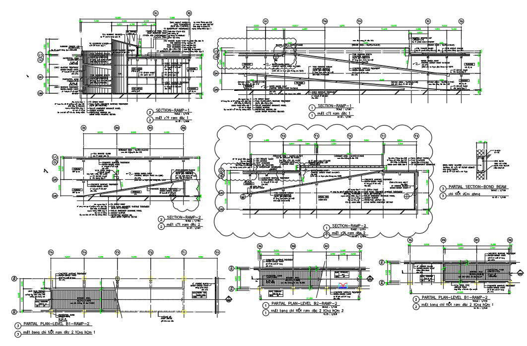 Steps Ramp Design Autocad Drawing Cadbull 4810