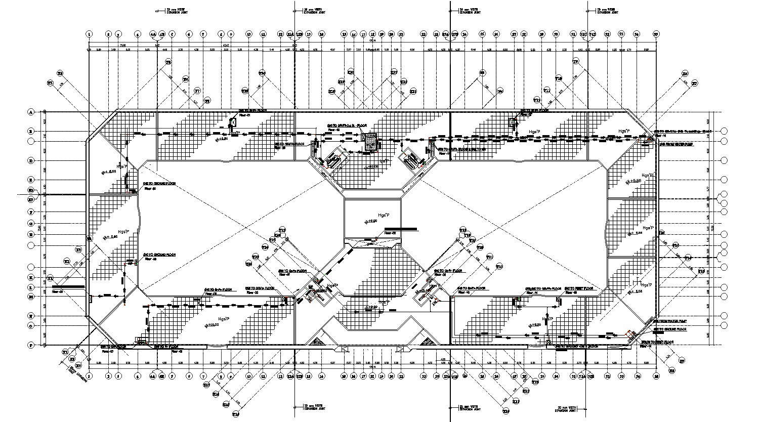 cad-drawing-dwg-file-for-water-supply-details-in-roof-deck-floor-plan