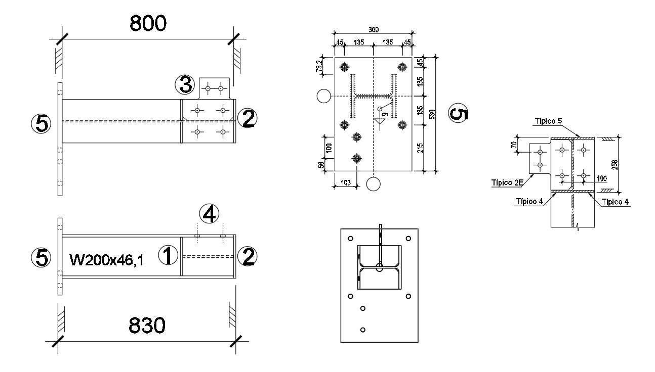 CAD drawing of steel plate with bolt details in AutoCAD 2D design, dwg ...