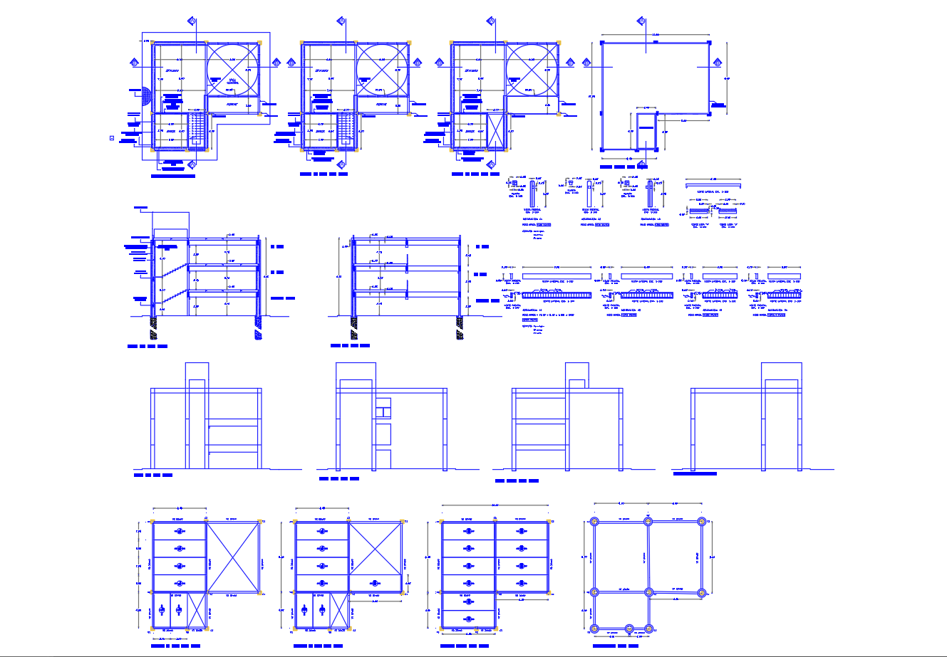 Cabin Of Precast Concrete Panels Gallara - Cadbull