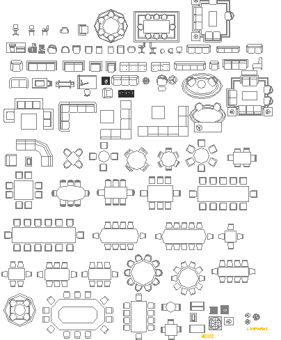 Cad-blocks details of multi-purpose furniture dwg file - Cadbull