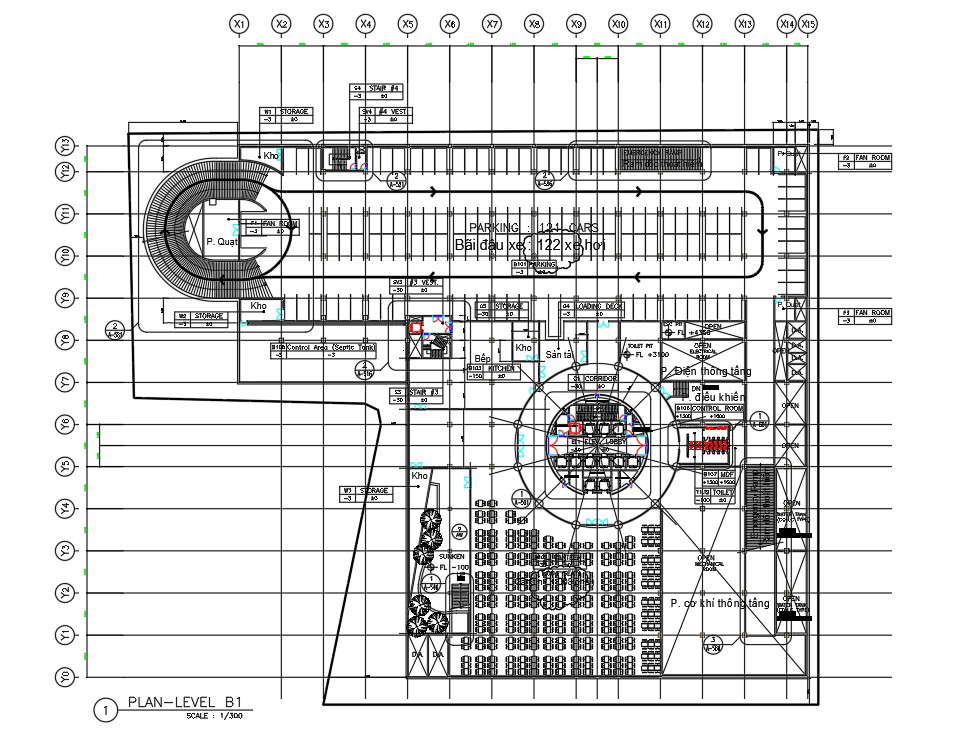 Cad Drawing file showing the details of the Marriage Hall