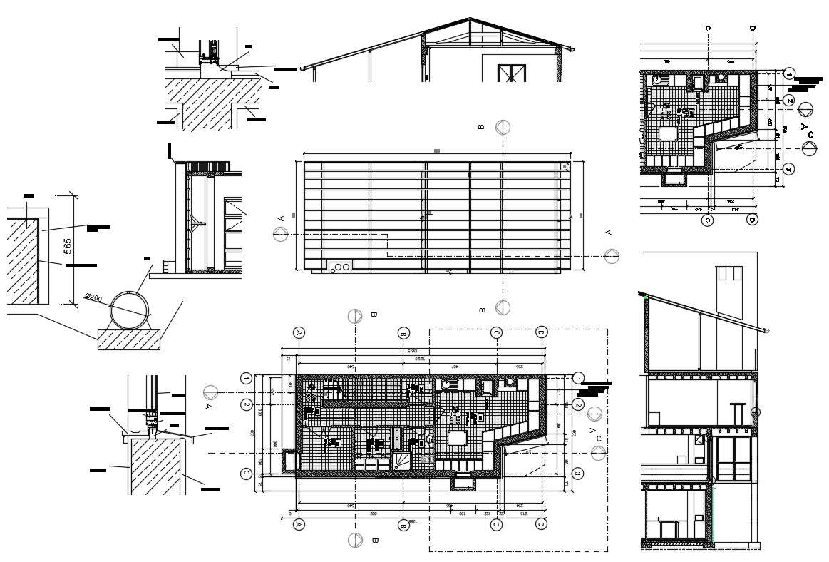 Cafe Architecture Plan CAD file Download - Cadbull