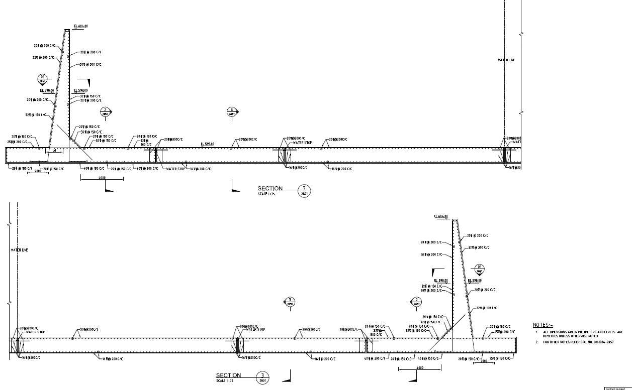 Cantilever Retaining Wall Reinforcement Design Pdf File Cadbull