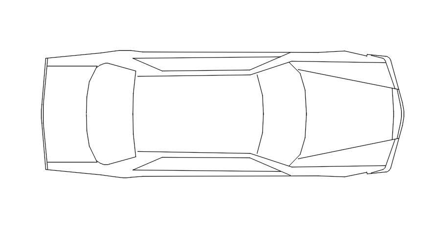 Car CAD block in AutoCAD 2D drawing, CAD file, dwg file - Cadbull