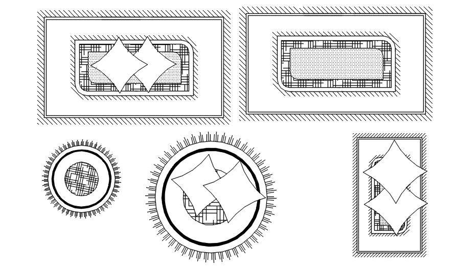 Carpet Blocks In Autocad Dwg File Cadbull