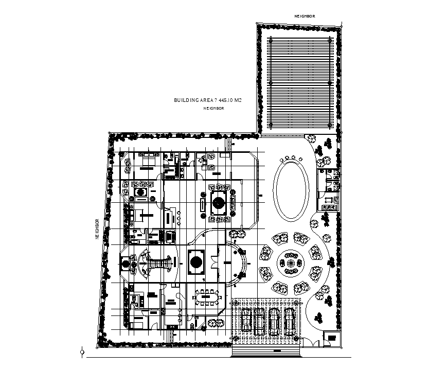 Centerline drawing of the resort floor plan drawing. Download this 2d ...