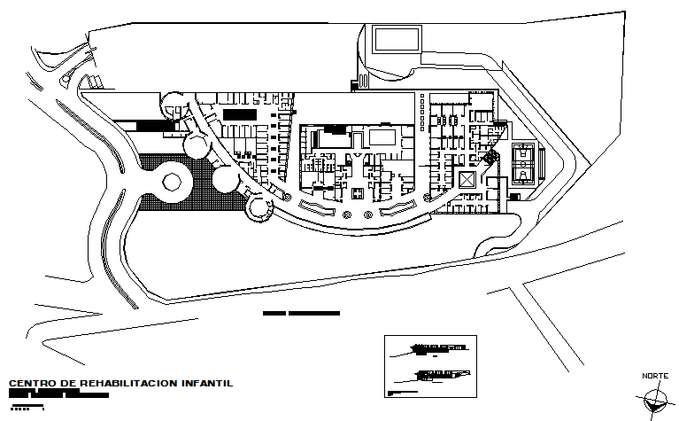 Rehabilitation Center Floor Plan