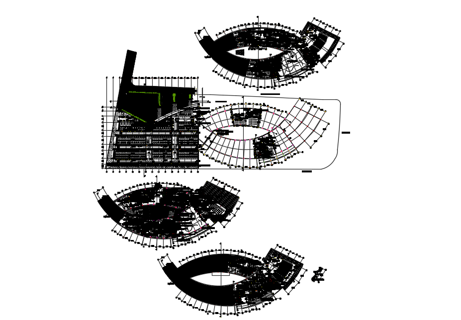 City Hall dwg file - Cadbull