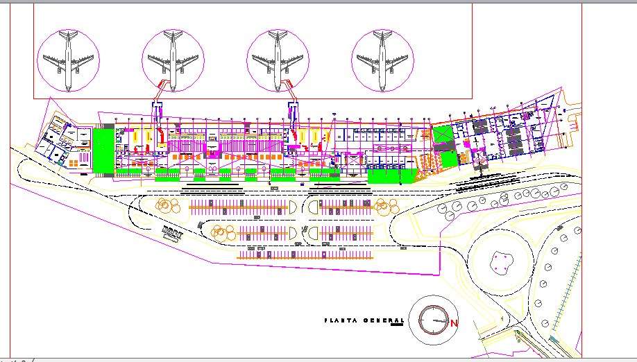 City Airport Layout Plan Cad Drawing Details Dwg File Mon Oct 2018 05 28 59 